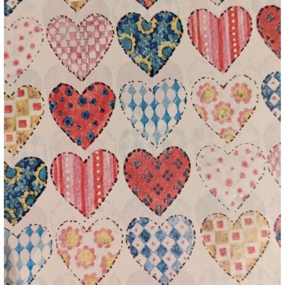 5 Vtg Wrapping Paper Birthday Flowers Gift Flat Fold Ephemera Journal Crafts New - Picture 11 of 12